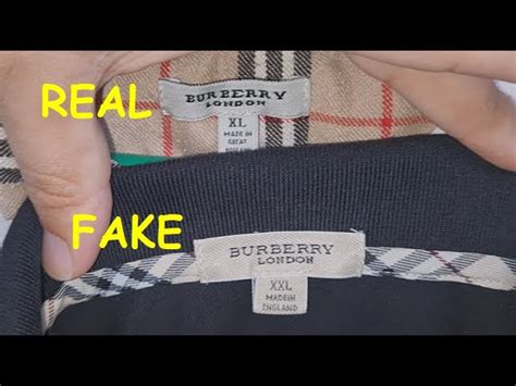 burberrys of london real or fake|burberry of london no s.